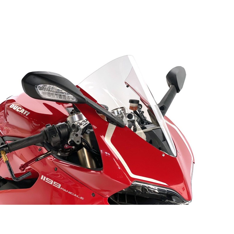 HIGH RACE WINDSCHUTZSCHEIBE FÜR DUCATI PANIGALE 1199 / R / S 2012-2017 TRANSPARENTE FARBE WRS