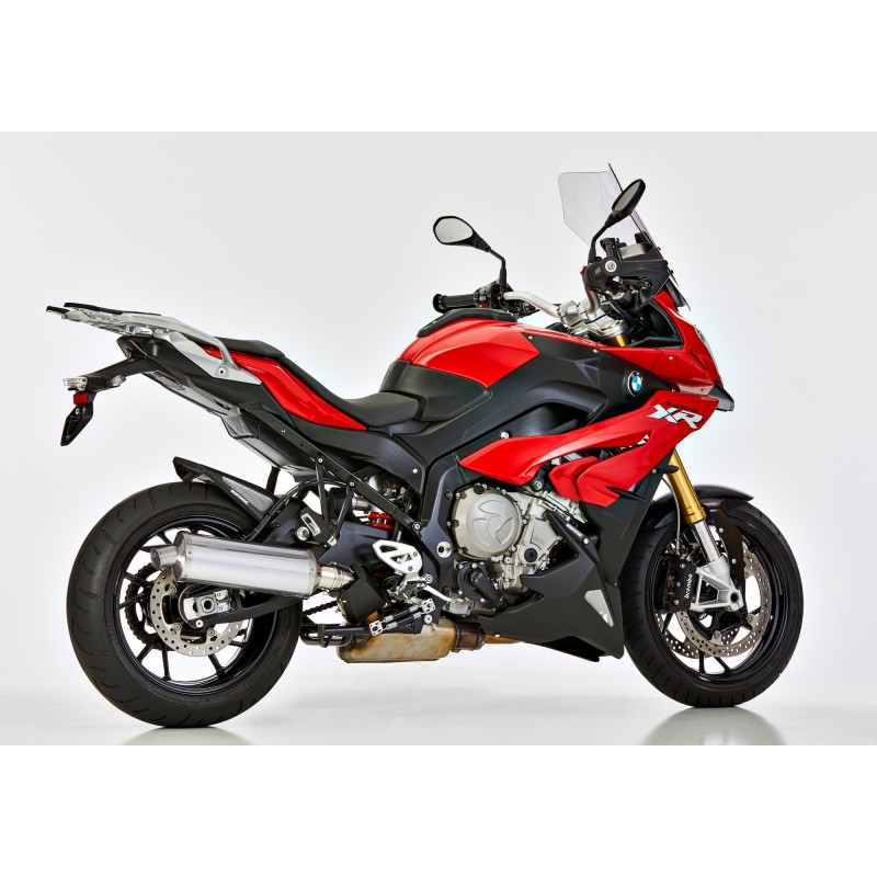 HURRIC Rac 1 silberner Auspuff für BMW S 1000 XR 2020-2023