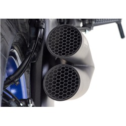 HURRIC Pro 2 GP exhaust matt black for HONDA CBR 500 R 2019-2024