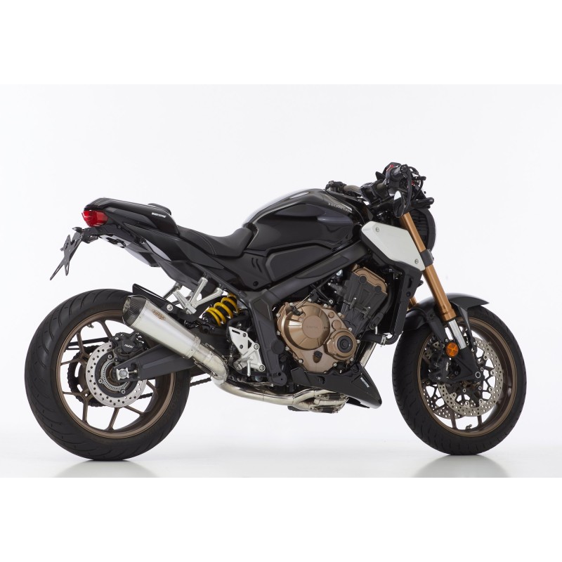 SHARK DSX-7 silberner Auspuff für HONDA CBR 650 R 2019-2020