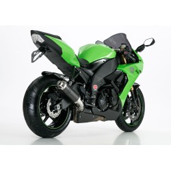 HURRIC Supersport carbon exhaust for KAWASAKI ZX-10R 2008-2010