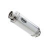 HURRIC Supersport silver exhaust for KAWASAKI ZX-10R 2008-2010